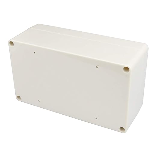 Waterproof Plastic Project Box IP65 ABS Electronic Junction Box Enclosure 6.2 x 3.54 x 2.3 inch 158 x 90 x 60 mm (Gray White) - Image 2