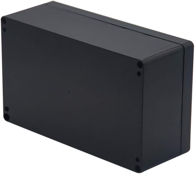 2 Pack Project Box IP65 Waterproof Junction Box ABS Plastic Black Electrical Boxes DIY Electronic Project Case Power Enclosure 7.87 x4.72 x2.95 inch (200x120x75 mm) - Image 7