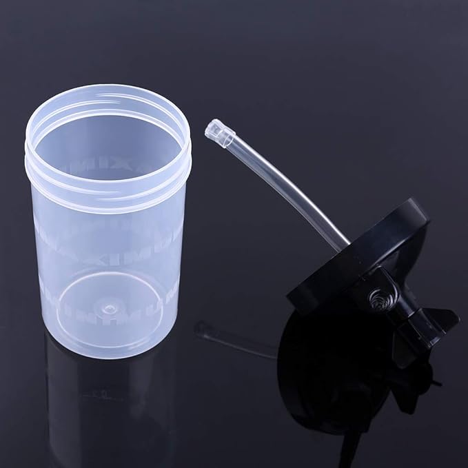 Humidifying Cup Humidifier Water Bottle for Oxygen Regulator High Flows Oxygen Bubbler Bottle for Oxygen Concentrators, As Pic Shows - Image 7