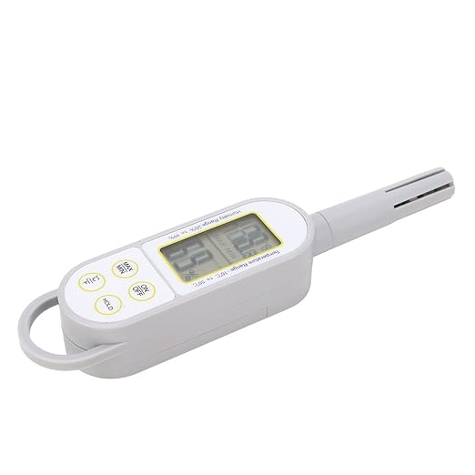 Indoor Temperature Humidity Meter, Digital Dry Wet Thermometer Handheld Hygrometer with Battery for Outdoor, Home, Industry, Agriculture HVAC - Image 4