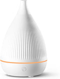 Ultrasonic Essential Oil Diffuser, Home Fragrance Aroma Diffuser with Auto Shut-Off, Color Change Night Light & Ultra-Quiet Operation, BPA-Free Portable Aromatherapy Humidifier for Home (White) by SoulOrigin