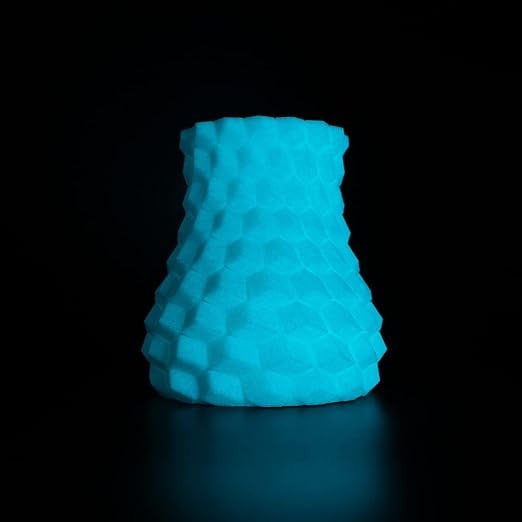 INLAND Micro Center PLA+ 3D Printing Filament 1.75mm - PLA Pro Dimensional Accuracy +/- 0.03 mm - 1kg Cardboard Spool (2.2 lbs) (1 Pack Luminous Blue, 1.75mm) - Image 6
