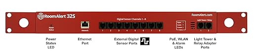 Room Alert 32S - 32-Sensor Capacity Secure Proactive Environment Monitor for Enterprise Facilities, Server Rooms & Data Centers - Made in USA - Image 3