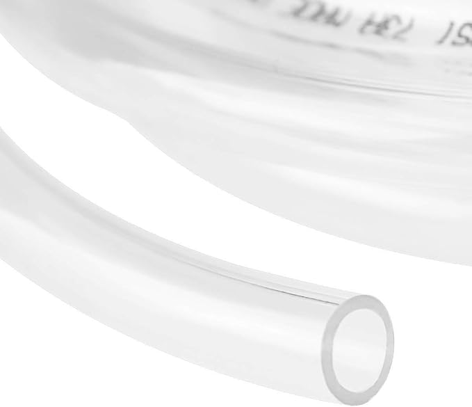 Eastrans 10ft x 1.25" ID Clear Vinyl Tubing, Flexible Hybrid PVC Tubing Hose, Lightweight Plastic Tube UV Chemical Resistant Vinyl Hose, BPA Free and Non Toxic - Image 2