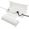 2 Pack of Outdoor IP44 Waterproof Connection Box by Restmo, Weatherproof Electrical Extension Cord Cover, Safety Seal Enclosure to Protect Holiday Lighting Decorations, Power Tools, Fountains, White by Restmo