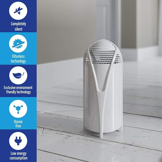 AirFree T800 Filterless Silent Air Purifier for Home Requires No Filter, Fan, or Humidifier, Covers 180 sq ft – White. No ozone. - Image 4