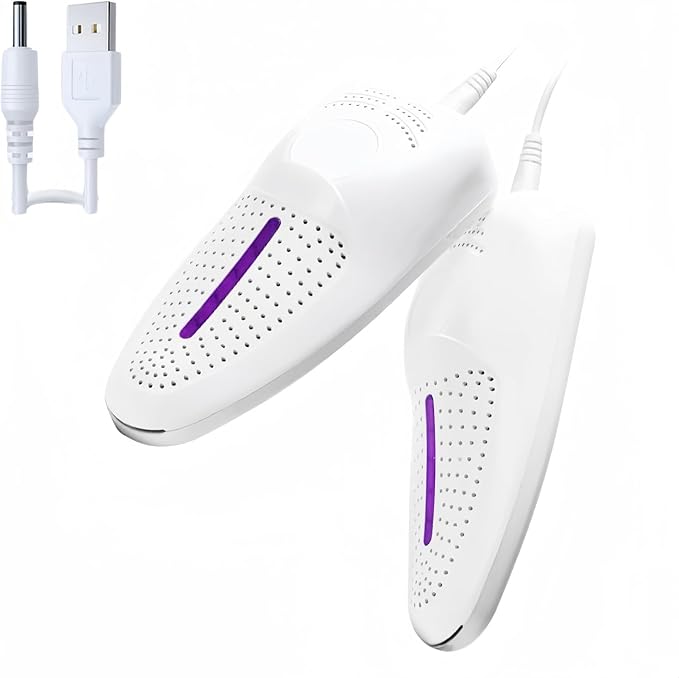 Boot Dryer Shoe Dryer, Portable Footwear Dryers Machine with Auto Temperature Control for Rainy Seasons Winter Travel, Extendable Boot Warmer Drying for Shoes, Gloves, Socks by Unknown