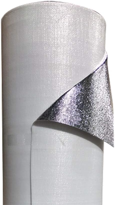 400sf (4x100) White Reflective Foam Insulation Vapor Barrier Warehouse Building - Image 6