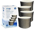 Fette Filter - HWF75 Replacement Wicking Filter Compatiable with Holmes Filter D HWF75 HWF75CS HWF75PDQ-U HF222 & Sunbeam Cool Mist Humidifier Models 3000 Series. Pack of 4 by Fette+Filter