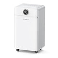 CHIVALZ 1800 Sq.Ft Dehumidifier for Basement, Quiet Dehumidifier for Home, Bedroom, Bathroom, Humidity Display, with Drain Hose, Auto Shut Off, 3 Modes, Timer, Auto Defrost, Child Lock, White 1Pack by CHIVALZ