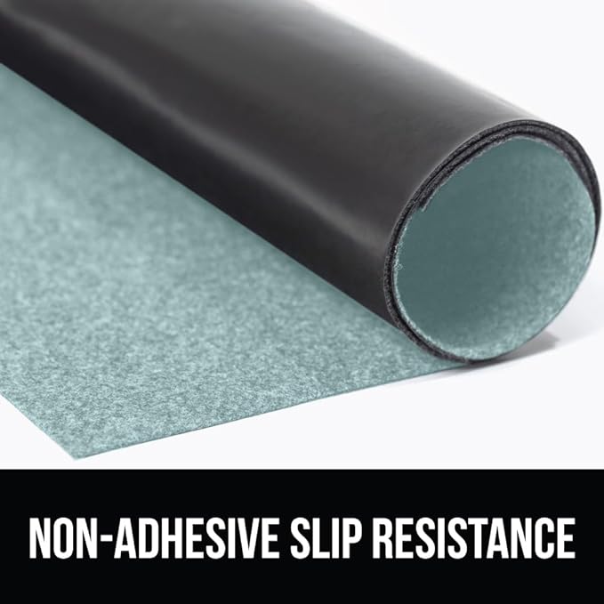 GORILLA GRIP LeakGuard Non-Adhesive Under Sink Mat for Kitchen Cabinet, Waterproof Quick Dry Shelf Liner, Durable Absorbent Felt Mats for Bathroom Sinks, Cabinets, Dresser, Easy Trim, 24x24 Spa Blue - Image 4