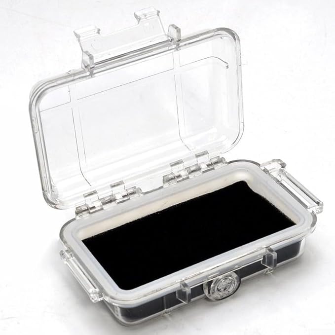 Storage Case, Survival Box Case Outdoor Sports Equipment Sealed Box Shockproof Pressure Proof Dry Boxes for Tools, Phone, Keys(L) - Image 2