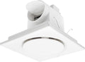 Bathroom Fan Ultra-Quiet Bathroom Ventilation, Exhaust Fan,123CFM 0.7 Sones 40W,4 Inch Duct Collar,White,9 Inch Opening size,Easy to Install & Replace (No Light Fan) by POWERENG