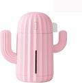 Humidifier Mini Humidifier Humidifier with Night Light Portable Cactus Air Humidifier Suitable for Yoga Office SPA Bedroom Air Humidifier (Color : Blue) (Pink) by Unknown