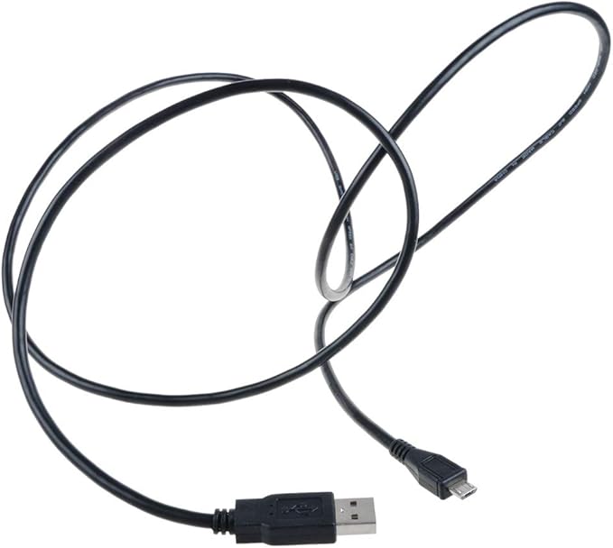 5ft Micro USB Charging Power Cable Cord Compatible with Elitech GSP-6 Temperature Humidity Data Logger - Image 2