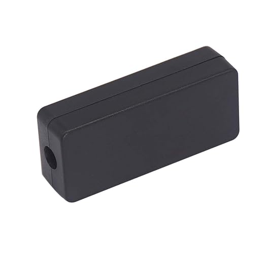 Zulkit 8Pcs Project Boxes ABS Plastic Electrical Project Case Power Junction Box Black 2.36 x 0.98 x 0.63 inch(60x25x16mm) - Image 4