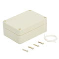 LeMotech Waterproof Dustproof IP65 ABS Plastic Junction Box Universal Electric Project Enclosure Pale Gray 3.3 x 2.3 x 1.3 inch (83 x 58 x 33 mm) by LeMotech