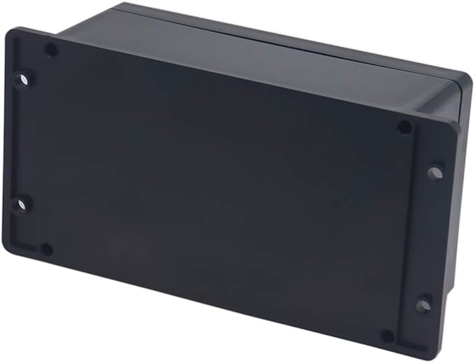 Project Box ABS Plastic Black Electrical Boxes IP65 Waterproof DIY Electronic Junction Box Power Enclosure with Fixed Ear 7.9x4.7x3inch (200x120x75 mm) - Image 5