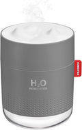 Portable Mini Cool Mist Humidifier, 500ml USB Personal Desktop Humidifier for Baby Bedroom Travel Office Home, Auto Shut-Off, 2 Mist Modes, Super Quiet, Gray by Unknown