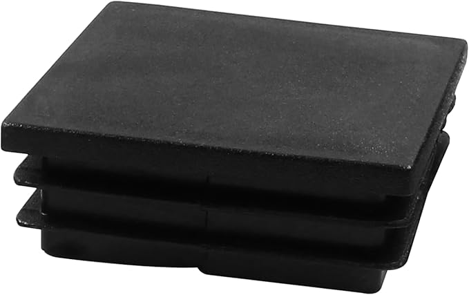 4 Pack 2" Square Plastic Plugs, Black Tubing End Caps Plugs Insert for Square Tube and Furniture Legs - Image 3