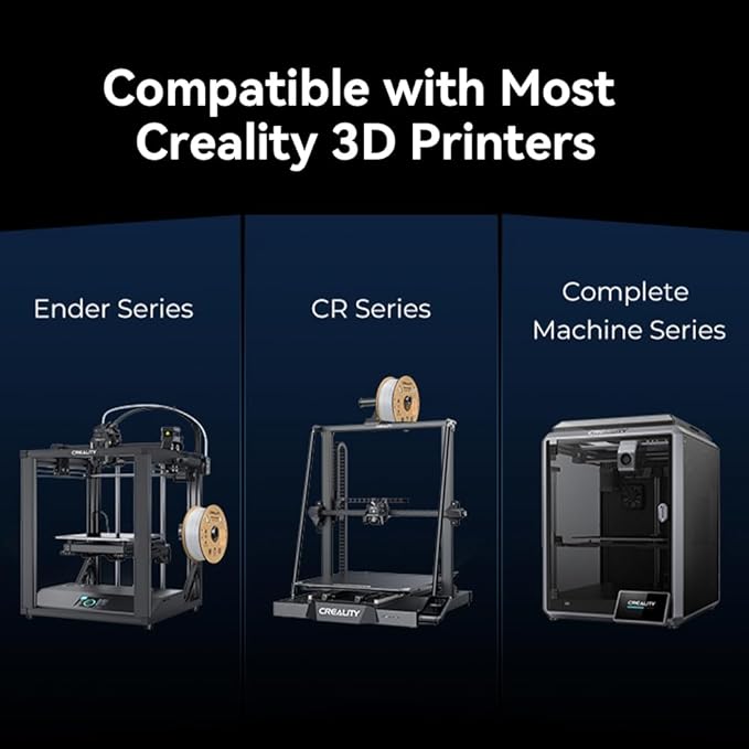 Official Creality Hyper ABS Filament 1.75mm, 3D Printer Filament for High Temperature Resistance, 1kg(2.2lb)/Spool, Dimensional Accuracy ± 0.05 mm, Fits for Most 3D Printers - Image 6