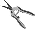 6.5" Ultra Sharp Pruning Shears - Professional Garden Scissors with Curved Stainless Steel Blades, Ergonomic Handle, Rust Resistant, Safety Lock, Trimming Scissors for Plants in Grow Tents,1-Pack by URADVANCE