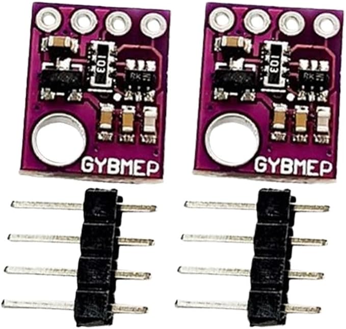 Minhe Sensor IC Module GY-BME280-5V / GY-BMP280-5V for environmental detection, measures temperature, humidity, barometric pressure, I2C or for SPI communication, sleep mode 0.1μA, 14x11mm (GY-BME280 - Image 7