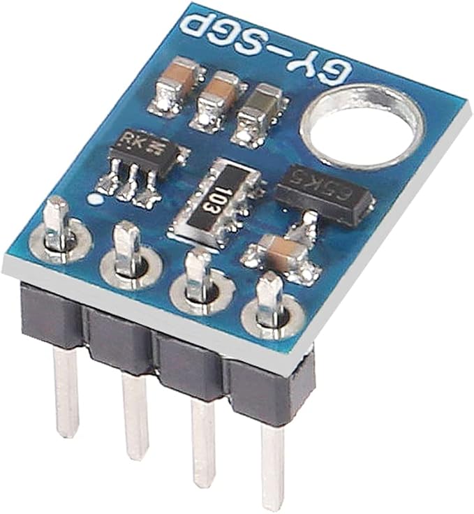 2PCS SGP30 Air Measurement Gas Sensor TVOC/eCO2 Air Quality Carbon Dioxide Detector to Replace CCS811 Carbon Dioxide CO2 VOCs Air Quality Gas Sensor Module for Arduino 2PCS - Image 4