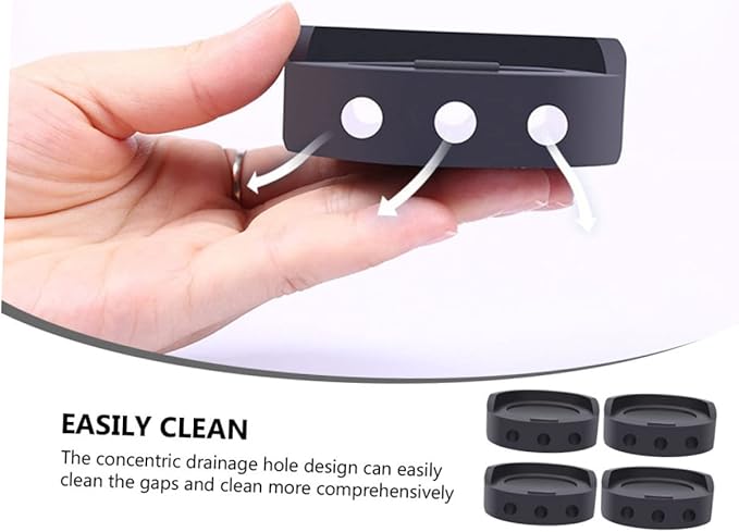 ARTIBETTER 4pcs Vibration Foot Pads for Washing Machines Refrigerators Non-Slip Shockproof Protectors Moisture-Resistant Furniture Heightening Accessories - Image 4