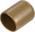 uxcell 20pcs Rubber End Caps 15mm(5/8") ID Vinyl PVC Round Tube Bolt Cap Cover Screw Thread Protectors Light Brown by uxcell
