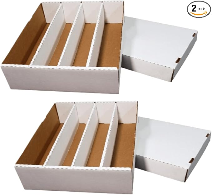 2-Pack • Monster 3200-count • Woodhaven Trading Firm Brand Trading/Gaming Card Storage Box (2) by WoodhavenTradingFirm