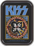KISS Rock N Roll Over Storage Container 4.37" L x 3.5" W x 1" H by Stash+Tins