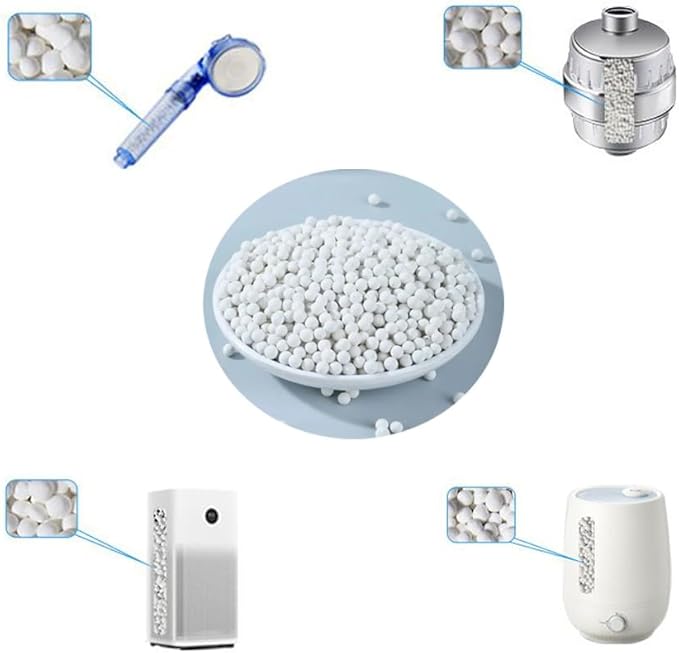 200 Gram Humidifier Cleaner Refill Replacement Nano Silver Ceramic Cleaning Ball for Humidifiers Demineralization Cartridge Containers Filters Fish Tank Purifies Water Eliminates Dust Odor - Image 4