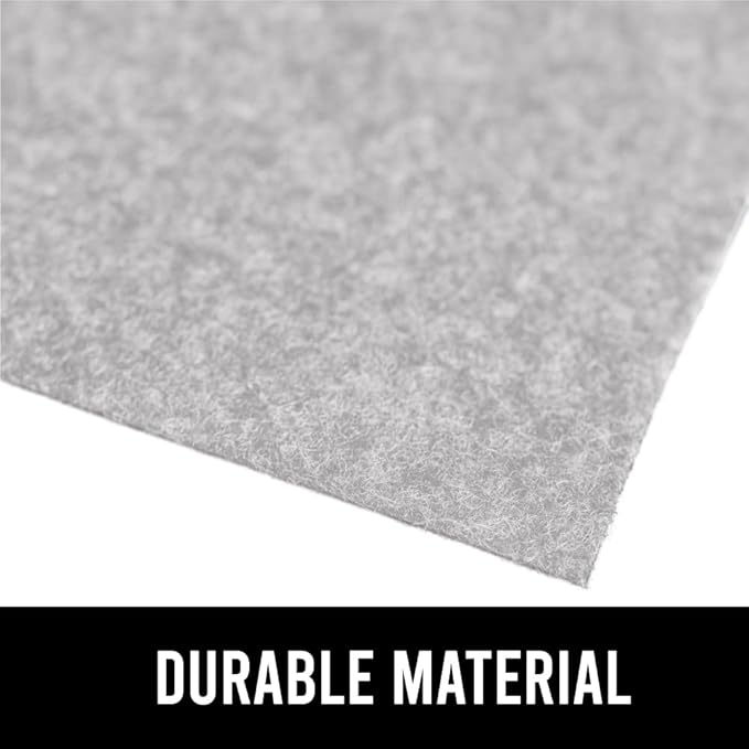 GORILLA GRIP LeakGuard Non-Adhesive Under Sink Mat for Kitchen Cabinet, 24x40, Waterproof Quick Dry Shelf Liner, Durable Absorbent Felt Mats for Bathroom Sinks, Cabinets, Dresser, Easy Trim Light Gray - Image 9
