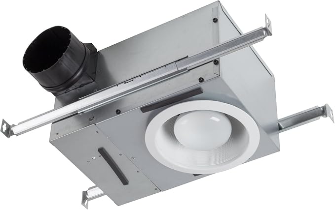 Broan-NuTone 744 Recessed Light Ventilation Fan, 70 CFM, 1.5 Sones, White by Broan-NuTone