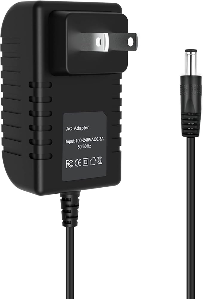 AC Adapter Compatible with Dickson:R157 12V Temp/Humidity Data Logger Flat Panel Chart Recorder by J-ZMQER