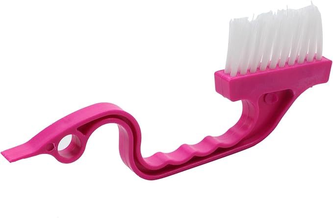 Xiaoyztan 10 Pcs Sliding Rail Cleaning Brush Dust Brush for Window Track Sliding Doors Drawer Slide (Pink) - Image 3