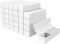 Trading Card Storage Box, 30-Pack 1100 Count White Corrugated Cardboard Bulk Sports Storage Box for TCG/Magic/Mtg Basketball Cards, Collectible Trading Cards by XRACV
