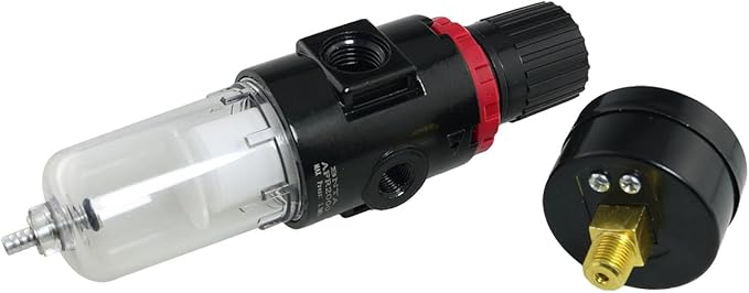 Air Pressure Regulator Mini Inline Filter Oil Water Trap Moisture Airbrush Compressor Air-Compressor Accessories - Image 4