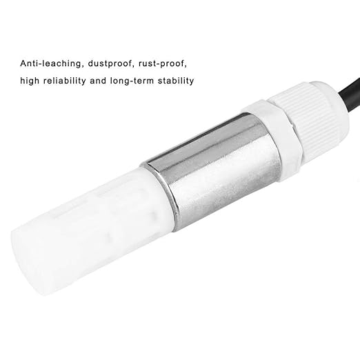 FS400-SHT30/31/35 Temperature Humidity Sensor,Dustproof Temperature Humidity Sensor Stainless Steel Plastic Housing I2C Output FS400-SHT3X(FS400-SHT30) - Image 4