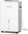 4000 sq.ft Dehumidifier for Basement with Drain Hose, 45 Pint Dehumidifiers for Home, Smart Compressor Dehumidifies for Large Room, Bedroom, 3 Modes, Intelligent Humidity Control, Auto Defrost by WPSOERT