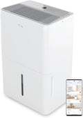 TCL 4,500 Sq. Ft. Smart Dehumidifier, Energy Star, 50 Pints Per Day, Moisture & Humidity Absorber for Bedroom, Bathroom, Basement & Other Rooms, Works with Alexa/Google Assistant by TCL