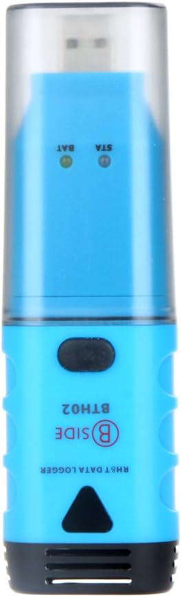USB LCD Digital Temperature Humidity Data Logger BTH02 Two Channel Thermometer by AideTek