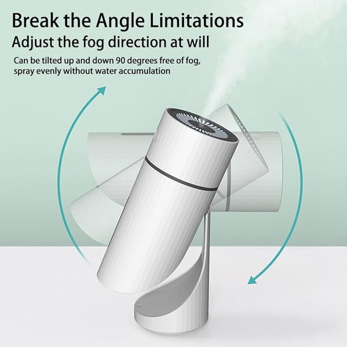Dog Humidifier for Collapsed Trachea Small Dogs, Whisper-Quiet Cool Mist Humidifiers with 90 Degree Adjustable Nozzle, Pet-Safe Personal Humidifier for Crates, Bedrooms and Dog Kennel - Image 6