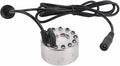 Mist Maker, LED Color Changing Fog Atomizer Humidifier, Mini Pond Fog Machine with 12 LED Lights, Indoor Water Fountain Mister Fogger for Pond, Rockery, Vase, Birdbath (US Plug) by Fockety