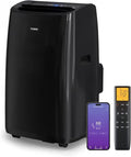 TURBRO 14,000 BTU Smart WiFi Portable Air Conditioner, Cooling up to 600 Sq Ft, 3 in 1 Functions, with Remote, Supports Alexa Control, Greenland by TURBRO