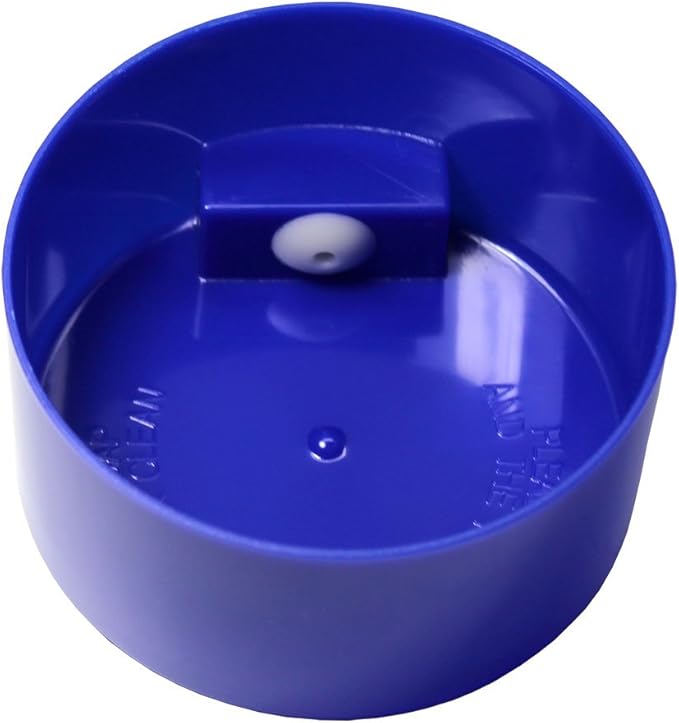 Tightvac - 1 oz to 6 ounce Vacuum Sealed Storage Container - Dark Blue Cap & Clear Body - Image 4