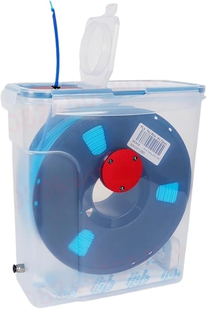 3D Printer Filament Dry Box Moisture Resistant Filament Storage Holder for Dry TPU ABS PLA Filament 3D Printer Parts Compatible with KINGROON by Unknown