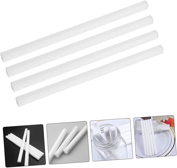 50pcs Fragrance Diffuser Sticks Humidifier Replacement Wands for Spa Meditation Room and Bathroom Use Portable Easy to Use Strong Water Absorption - Image 3