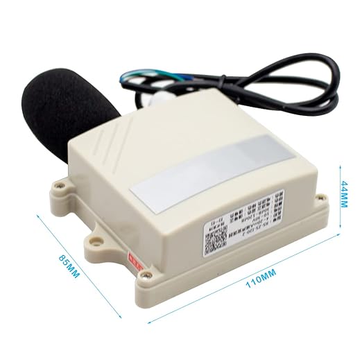 IP65 Noise Meter Sensor, Environmental Noise Online Monitoring Meter Noise Transmitter Decibel Detector Sound Level Meter 30-120DB (Output Signal 0-5V) - Image 2